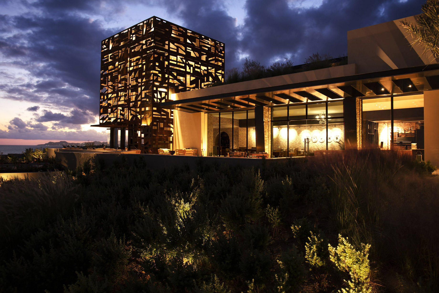 The Ritz-Carlton, Zadun Reserve Resort – Los Cabos, Mexico – Candil Exterior Night