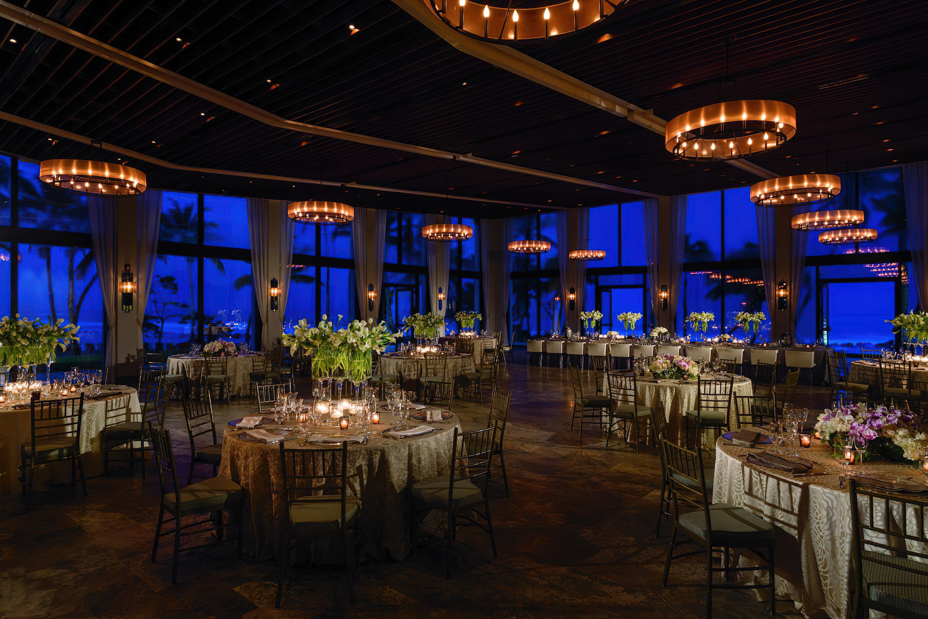 The Ritz-Carlton, Dorado Beach Reserve Resort – Puerto Rico – Resort Event Space Night View