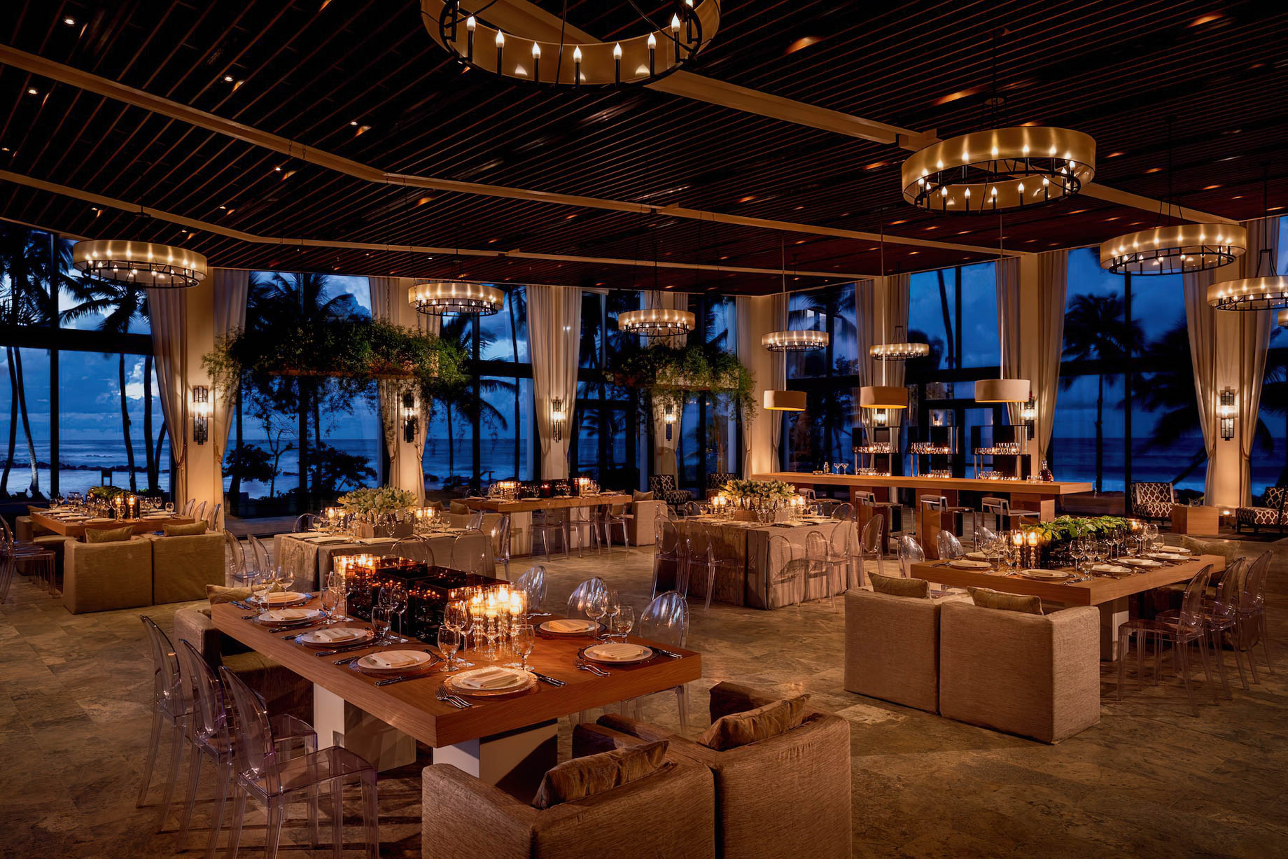 The Ritz-Carlton, Dorado Beach Reserve Resort – Puerto Rico – Resort Event Space Night View