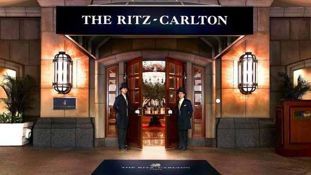 The Ritz-Carlton, Osaka Hotel - Osaka, Japan - Hotel Entrance