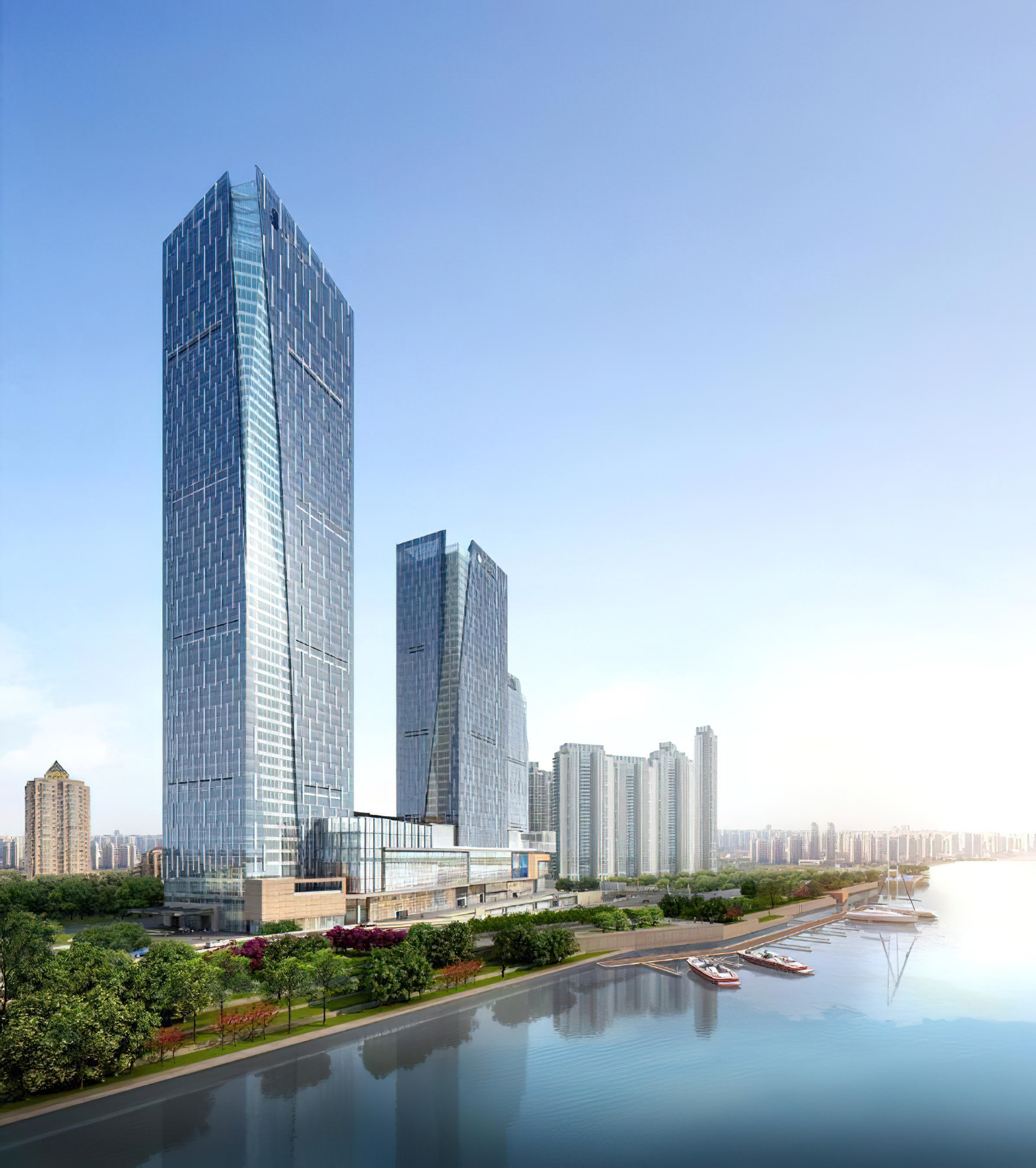 The Ritz-Carlton, Harbin Hotel – Harbin, China – Aerial View