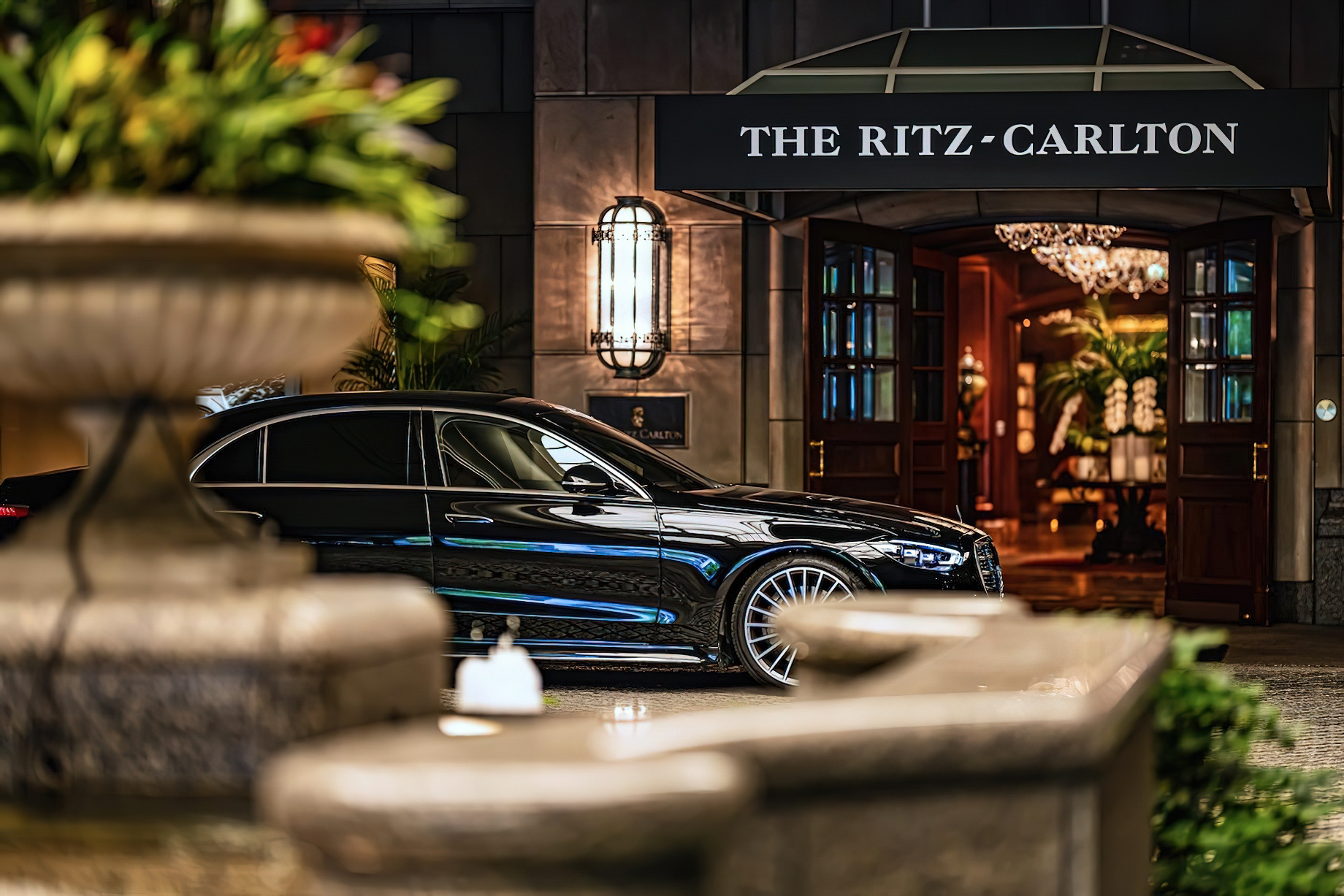 The Ritz-Carlton, Osaka Hotel – Osaka, Japan – Hotel Front Entrance