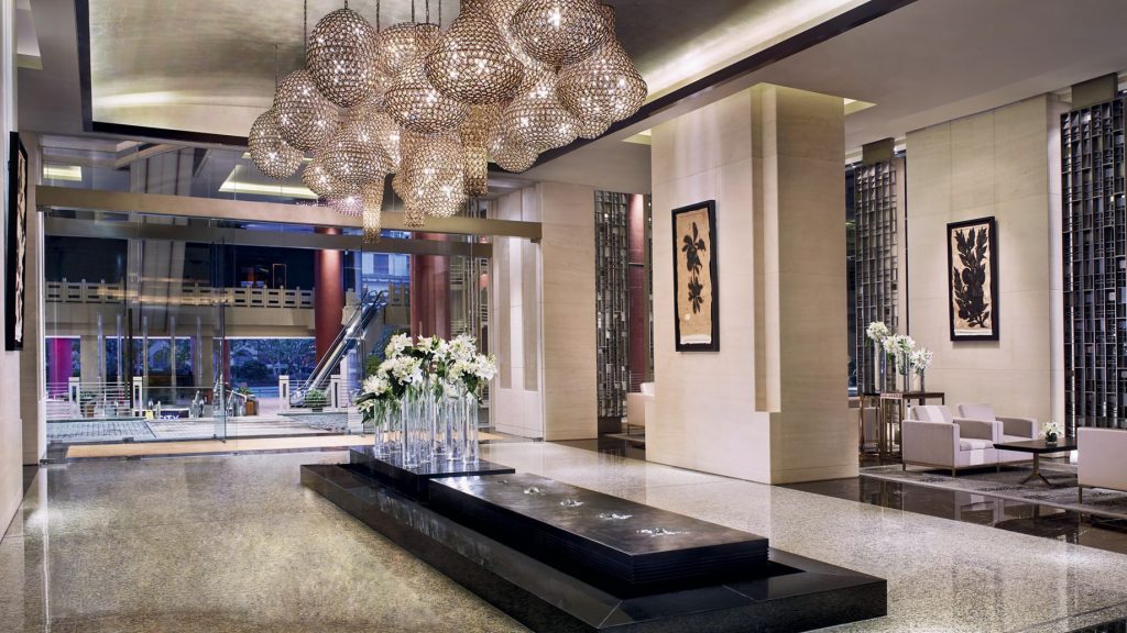 The Portman Ritz-Carlton, Shanghai Hotel - Shanghai, China - Lobby