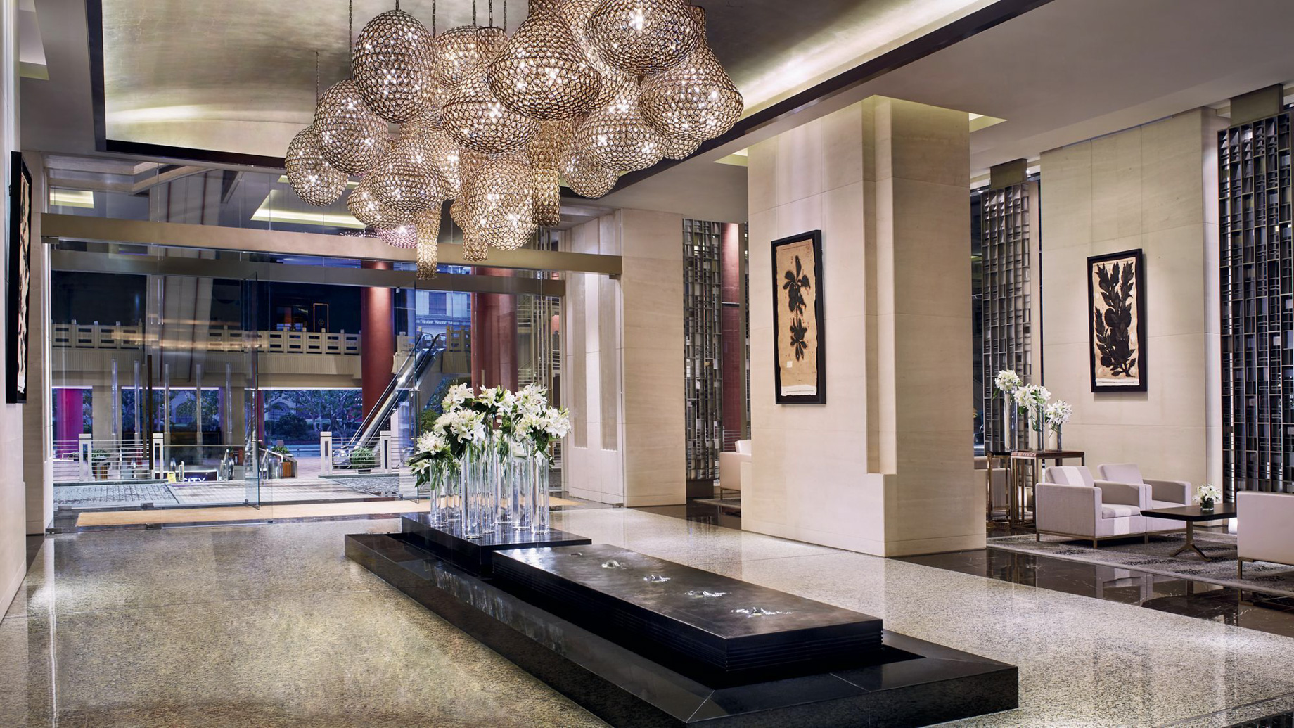 The Portman Ritz-Carlton, Shanghai Hotel – Shanghai, China – Lobby