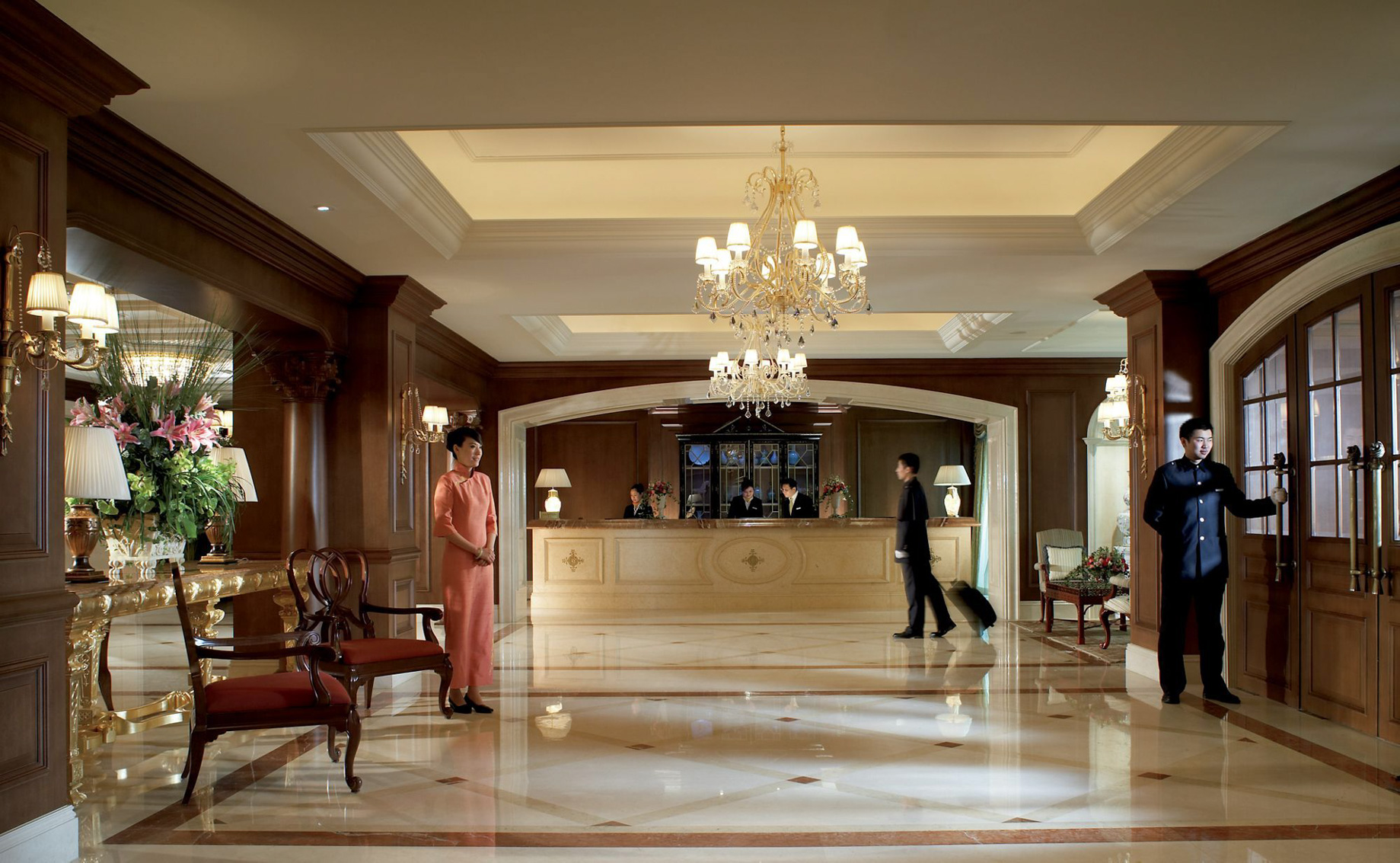 The Ritz-Carlton, Beijing Hotel – Beijing, China – Lobby
