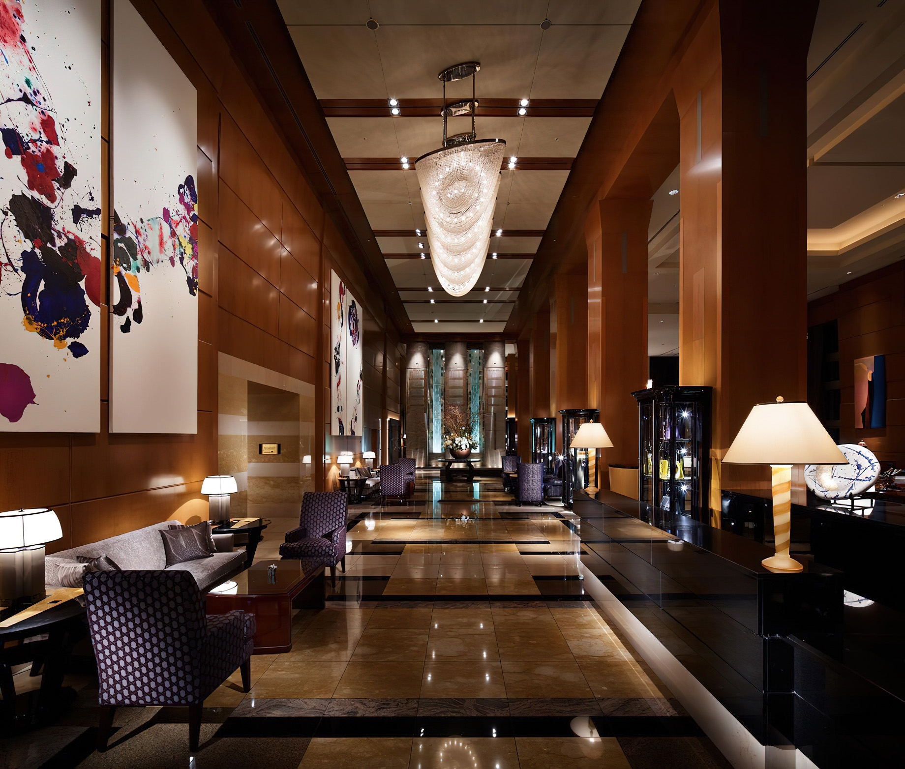 The Ritz-Carlton, Tokyo Hotel – Tokyo, Japan – Lobby