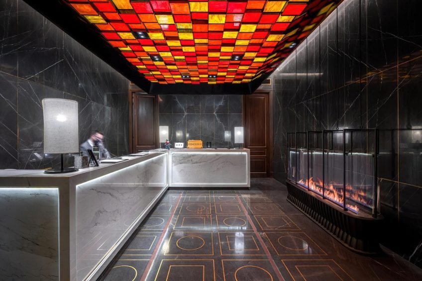 Metropol Hotel Moscow - Moscow, Russia - Reception Desk