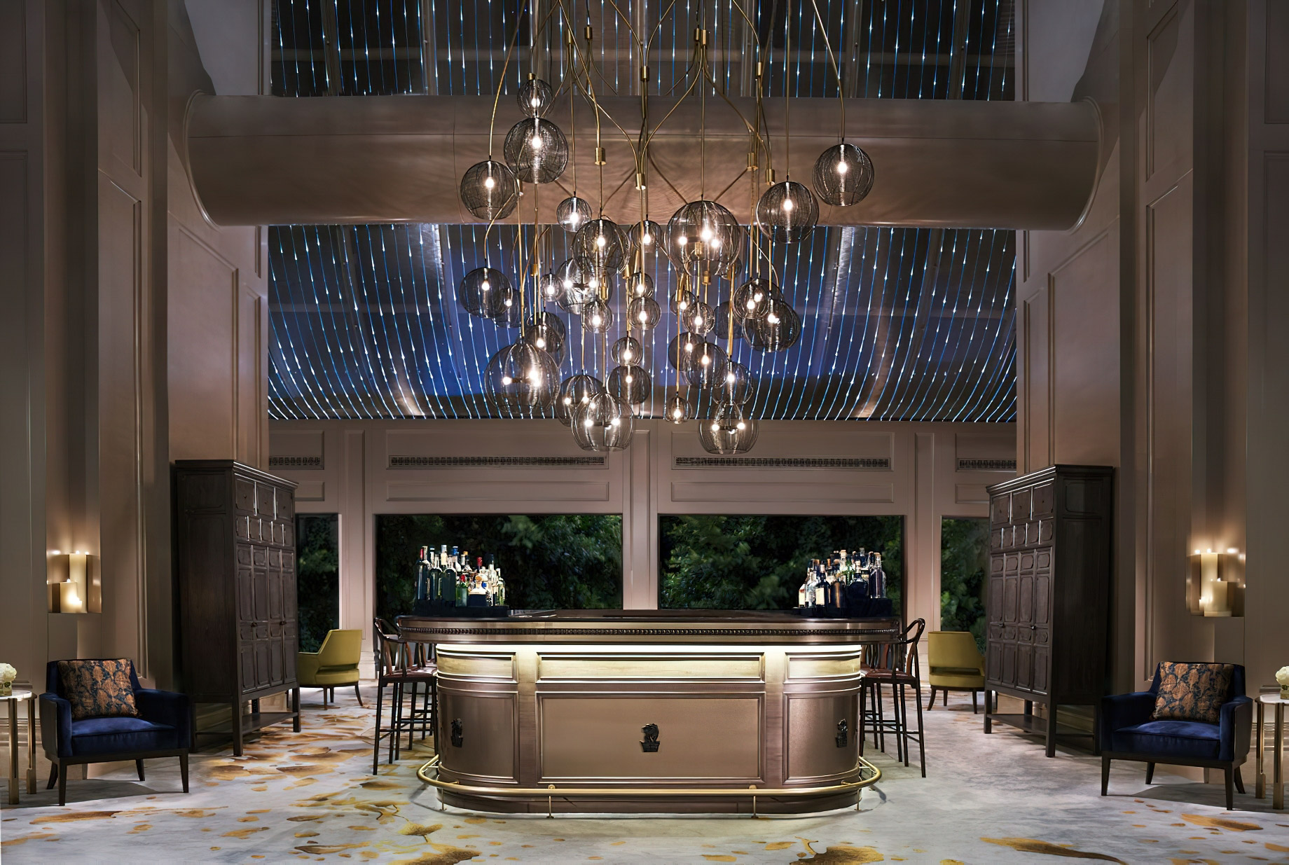 The Portman Ritz-Carlton, Shanghai Hotel – Shanghai, China – The Ritz Bar & Lounge