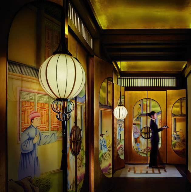The Ritz-Carlton, Chengdu Hotel - Chengdu, Sichuan, China - Li Xuan Restaurant Entrance
