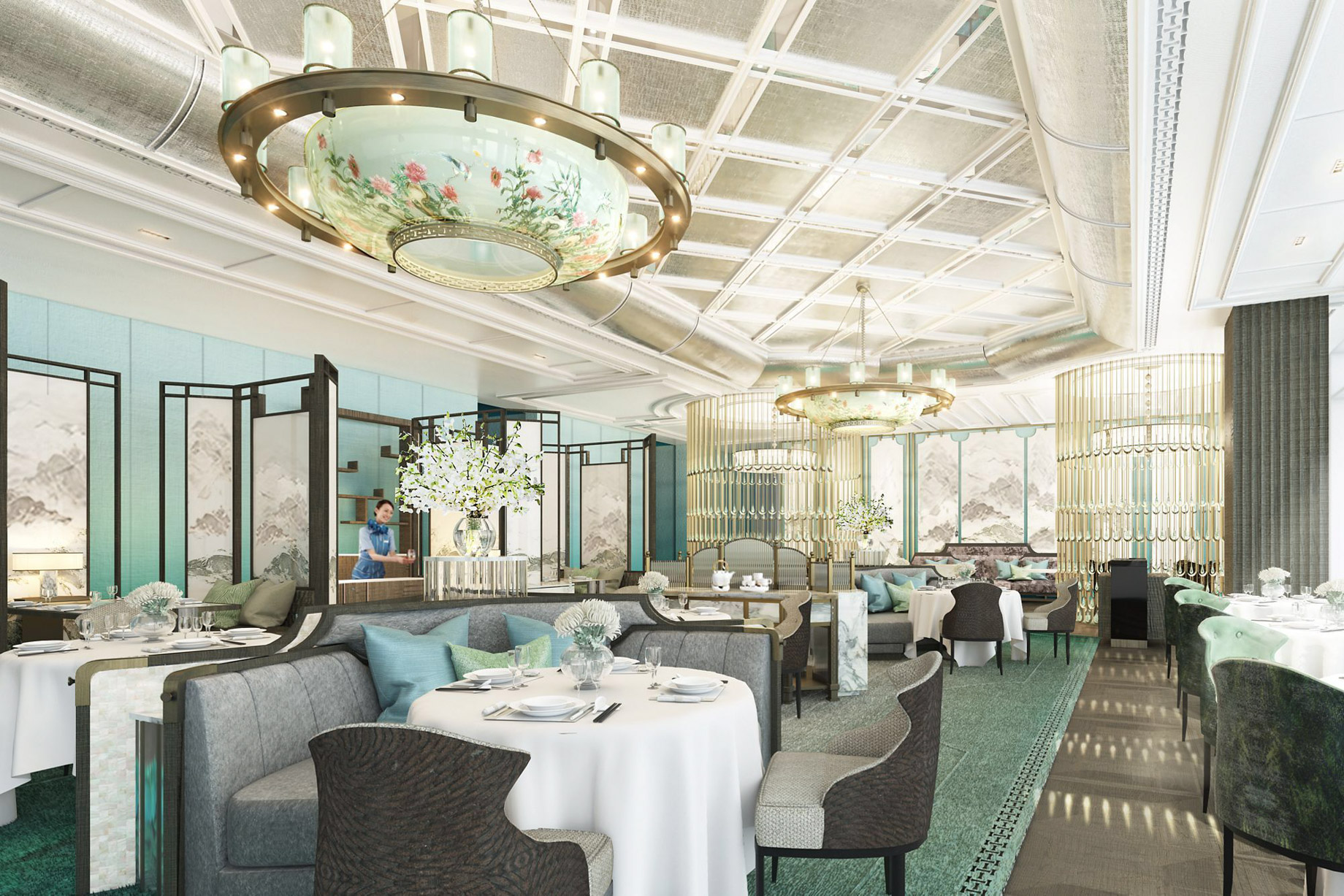 The Ritz-Carlton, Harbin Hotel – Harbin, China – King Wong Heen Chinese Restaurant