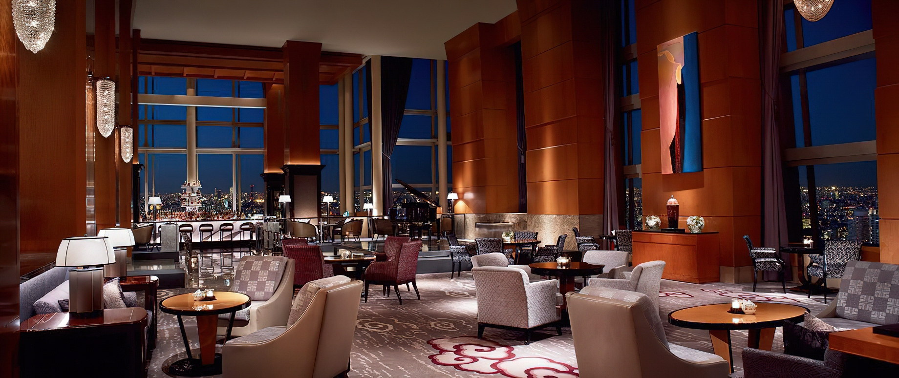 The Ritz-Carlton, Tokyo Hotel – Tokyo, Japan – Lobby Lounge