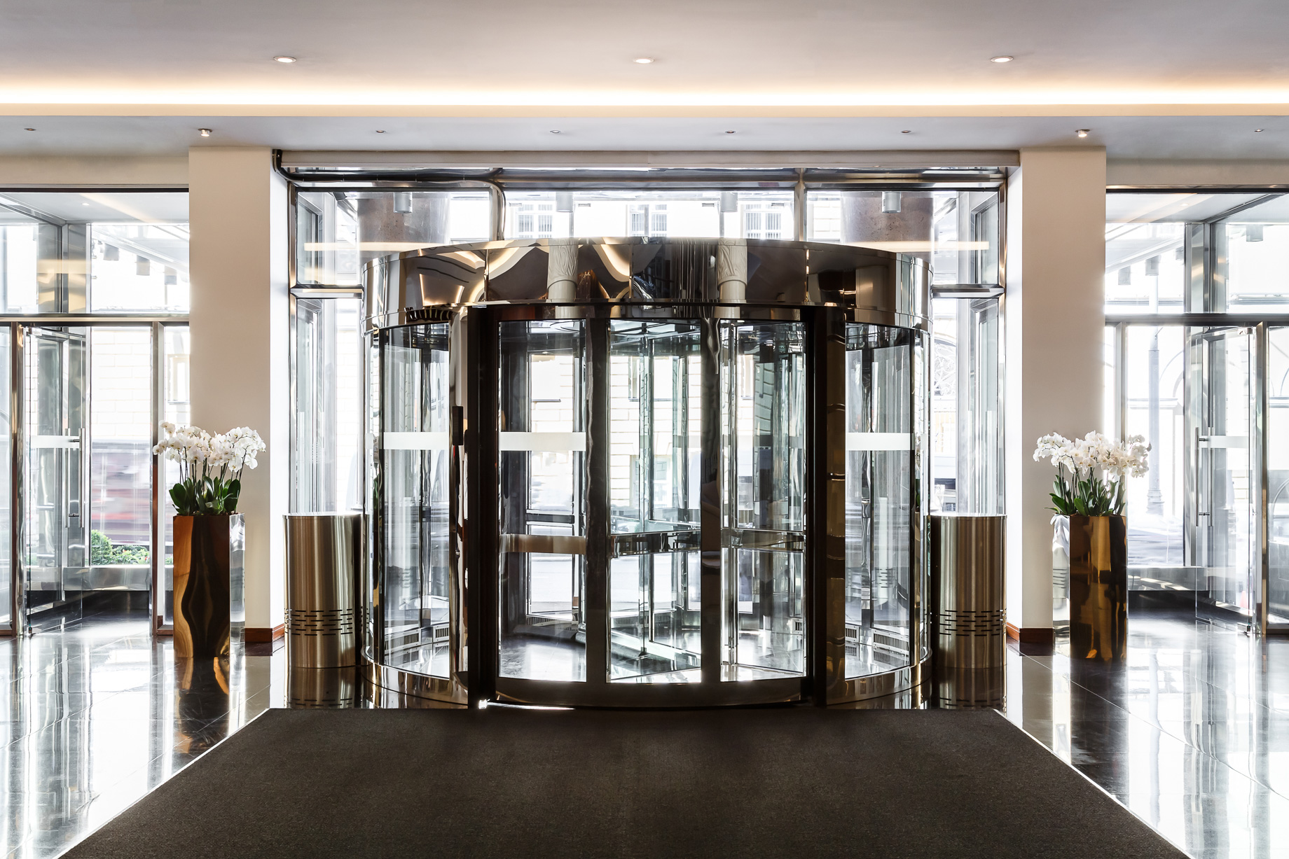 Ararat Park Hyatt Moscow Hotel – Moscow, Russia – Front Entrance Interior