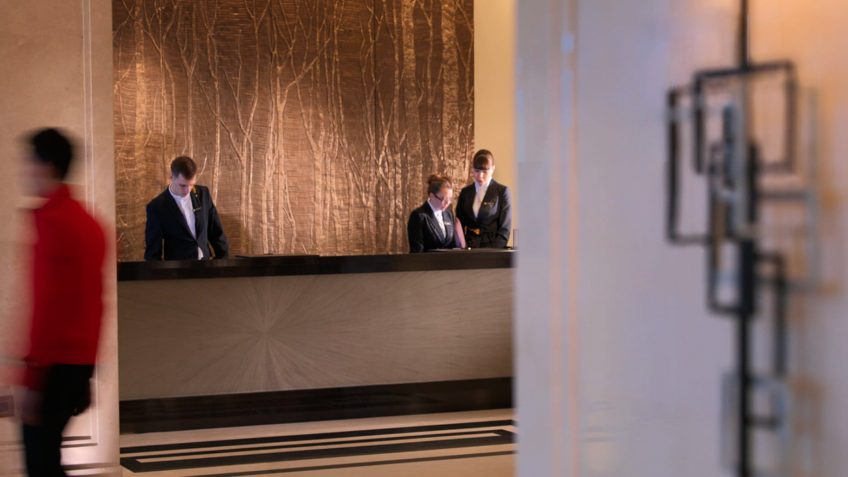 Four Seasons Hotel Moscow - Moscow, Russia - Front Desk