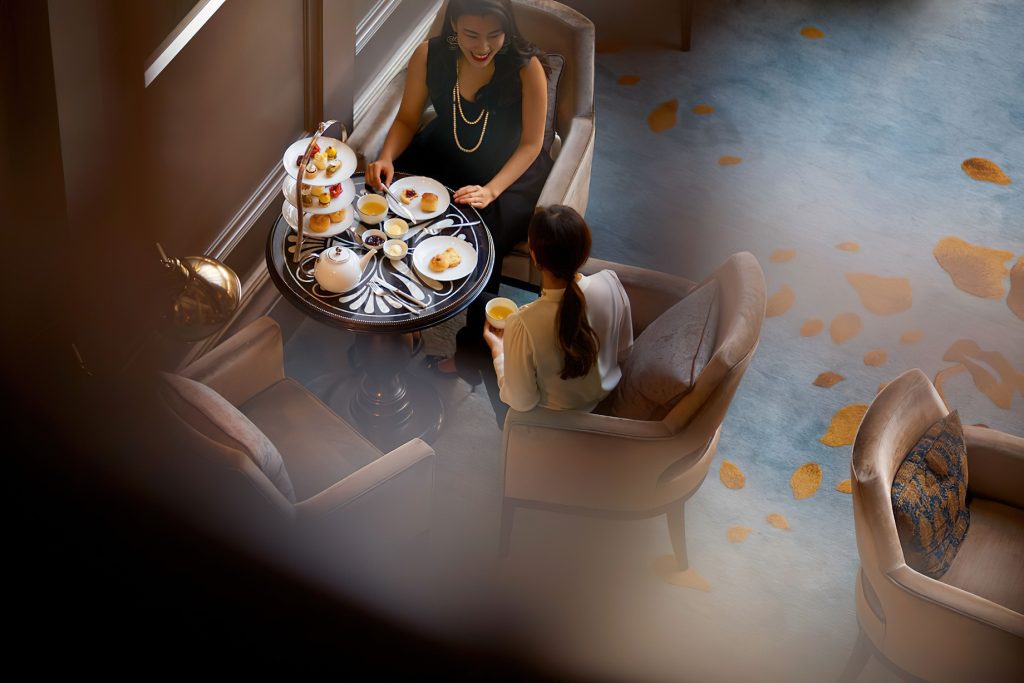 The Portman Ritz-Carlton, Shanghai Hotel - Shanghai, China - The Ritz Bar & Lounge Interior