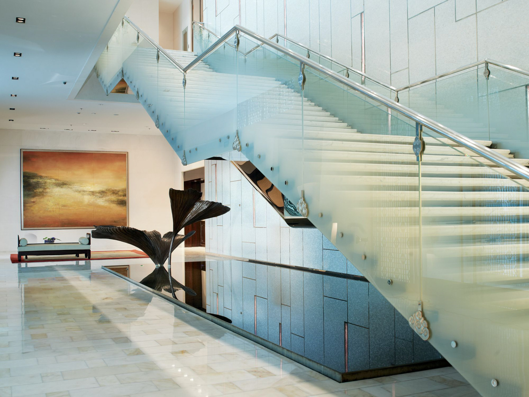 The Ritz-Carlton Beijing, Financial Street Hotel – Beijing, China – Stairs