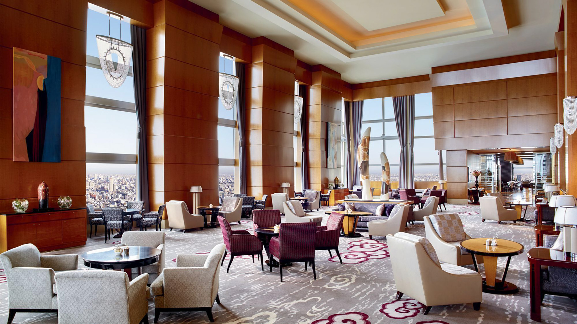 The Ritz-Carlton, Tokyo Hotel - Tokyo, Japan - Lobby Lounge