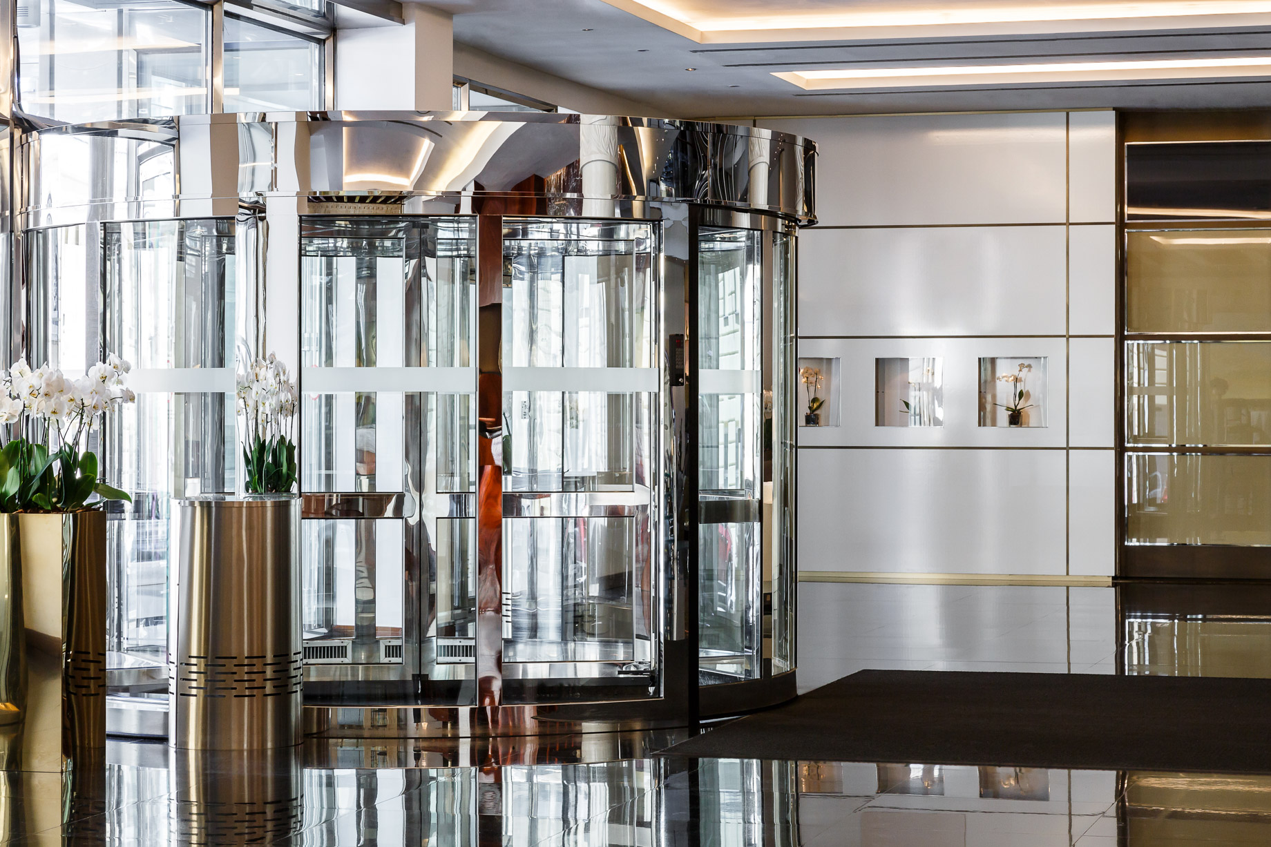 Ararat Park Hyatt Moscow Hotel - Moscow, Russia - Lobby Entrance Interior