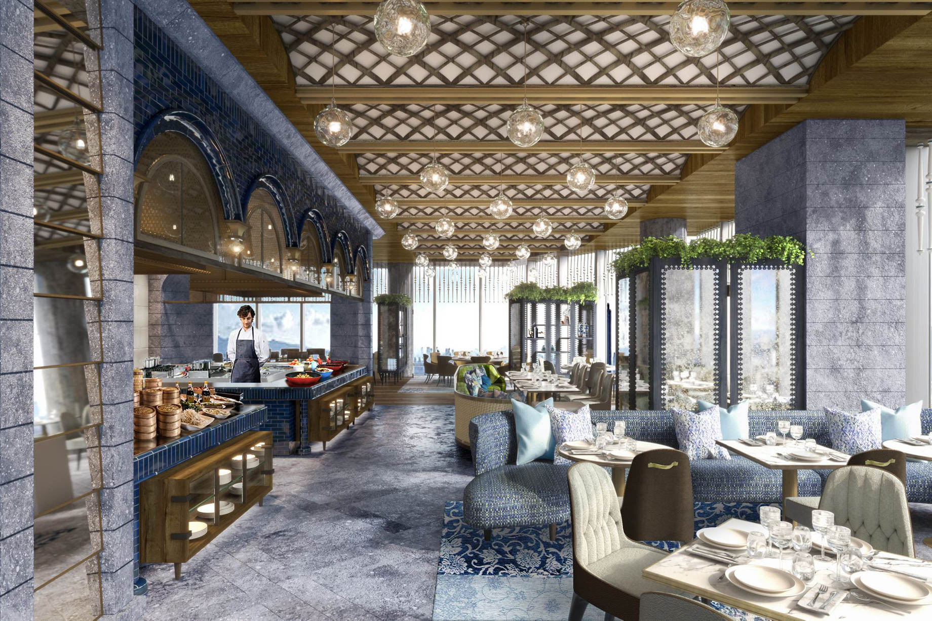 The Ritz-Carlton, Harbin Hotel – Harbin, China – Manor 54 Restaurant