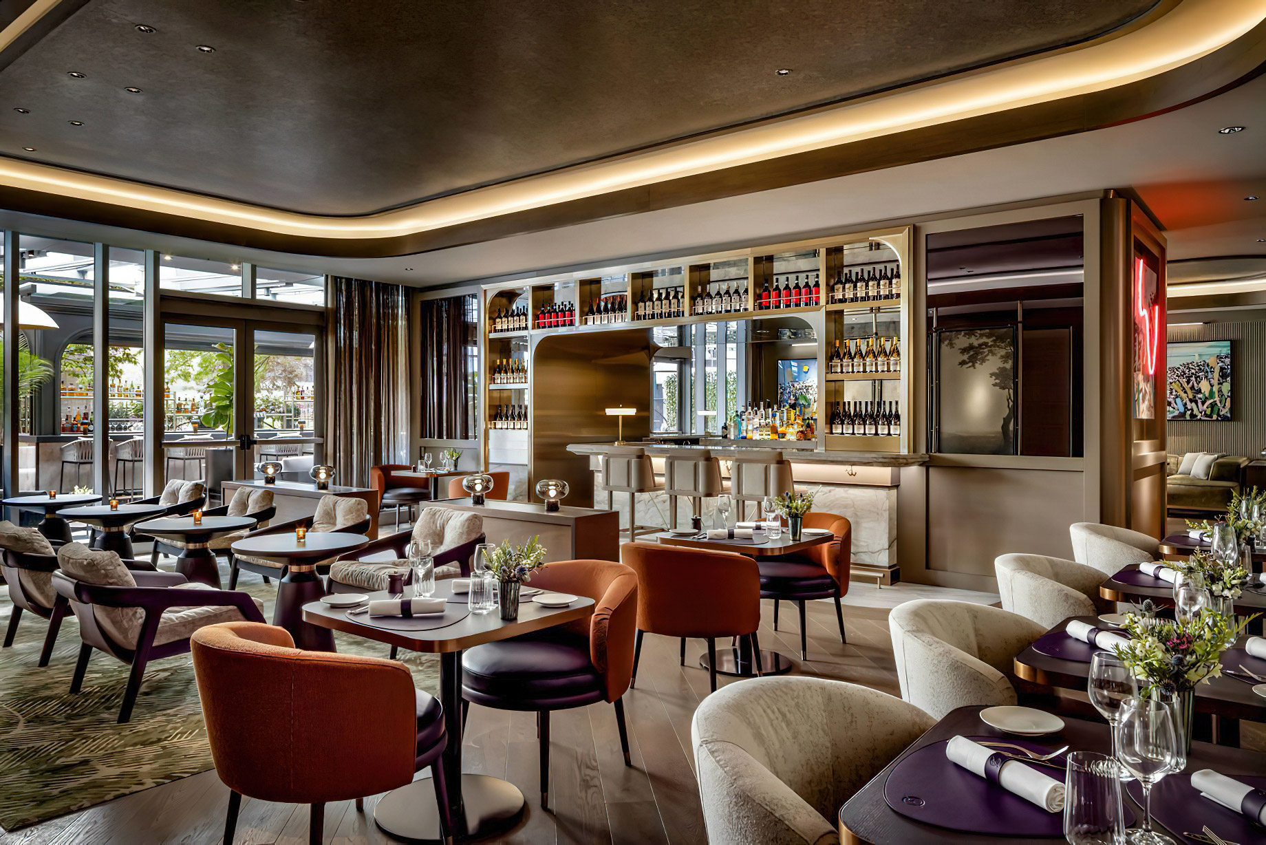 The Ritz-Carlton, Toronto Hotel – Toronto, Ontario, Canada – Epoch Bar & Kitchen Interior