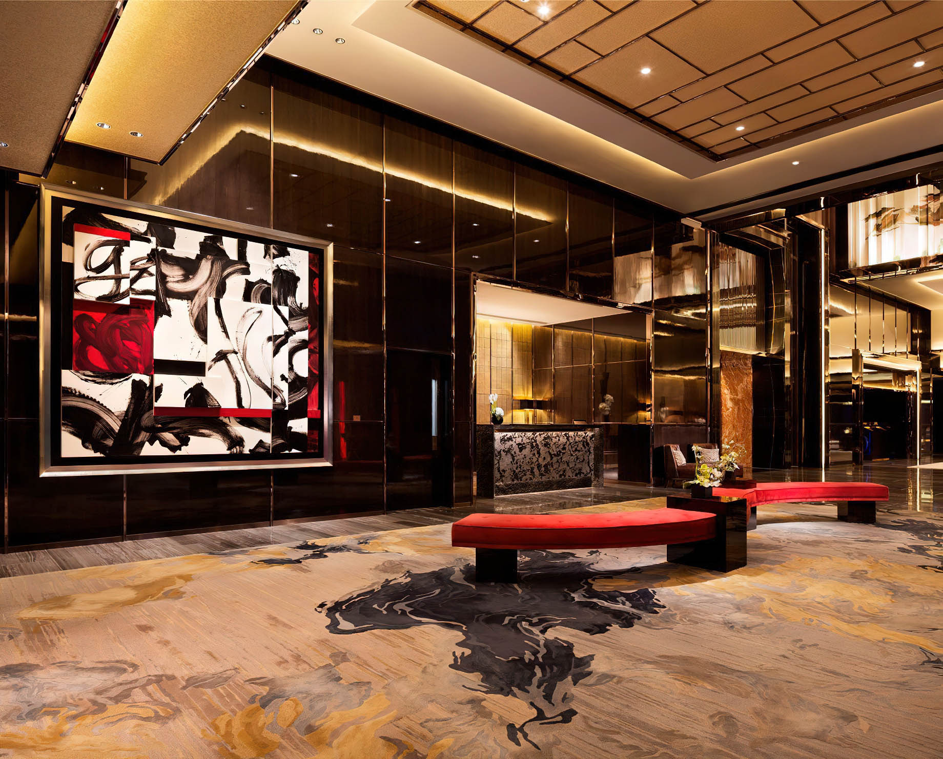 The Ritz-Carlton, Hong Kong Hotel - West Kowloon, Hong Kong - 103rd Floor Lobby