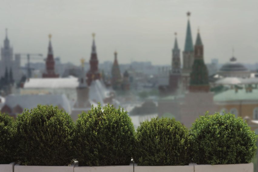 009 - The Ritz-Carlton, Moscow Hotel - Moscow, Russia - Rooftop Terrace