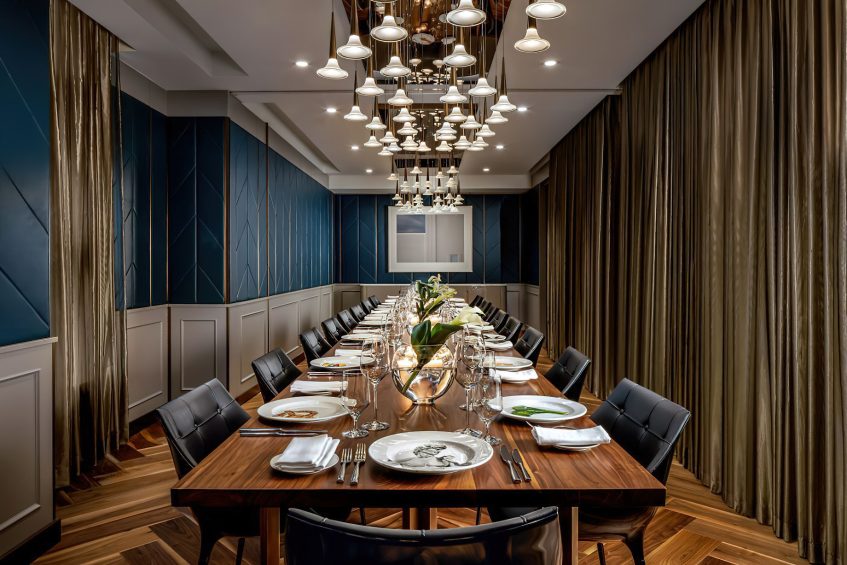 The Ritz-Carlton, Toronto Hotel - Toronto, Ontario, Canada - Toca Italian Restaurant Dining Table