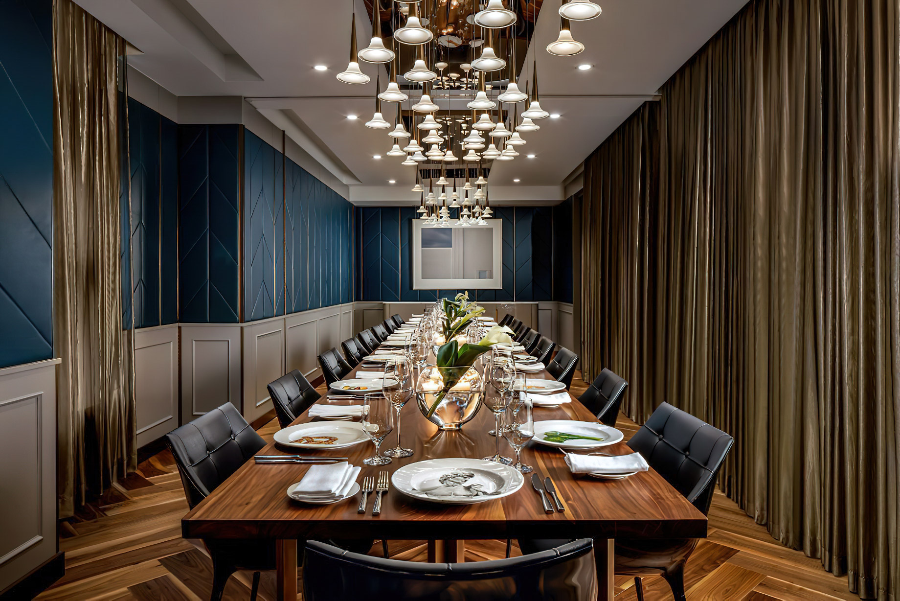 The Ritz-Carlton, Toronto Hotel – Toronto, Ontario, Canada – Toca Italian Restaurant Dining Table