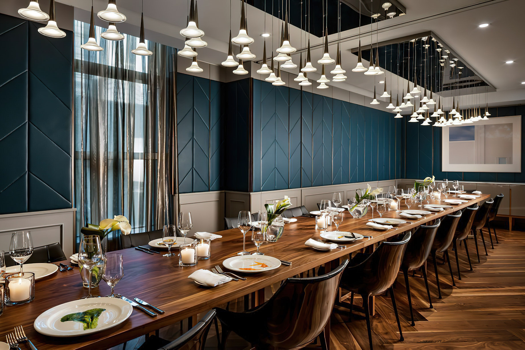 The Ritz-Carlton, Toronto Hotel – Toronto, Ontario, Canada – Toca Italian Restaurant Table