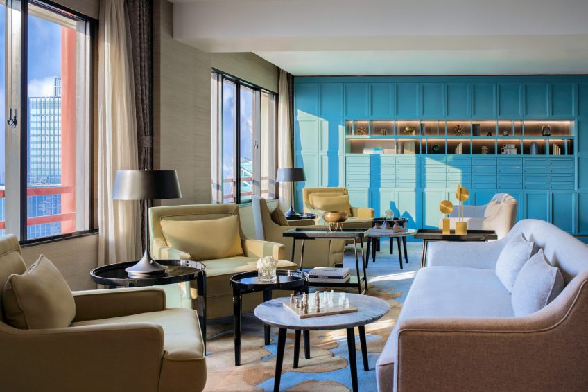 The Portman Ritz-Carlton, Shanghai Hotel - Shanghai, China - Club Lounge