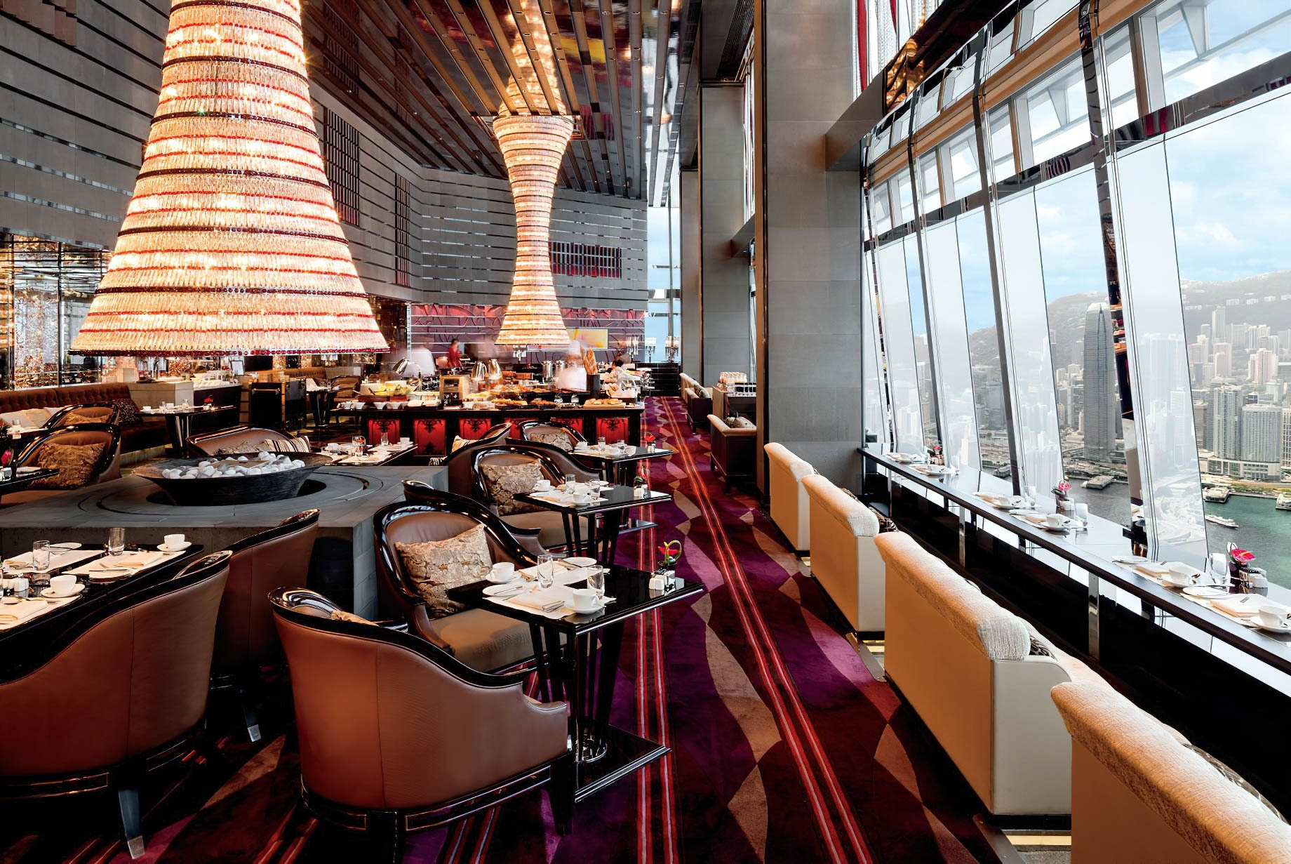 The Ritz-Carlton, Hong Kong Hotel – West Kowloon, Hong Kong – The Lounge & Bar