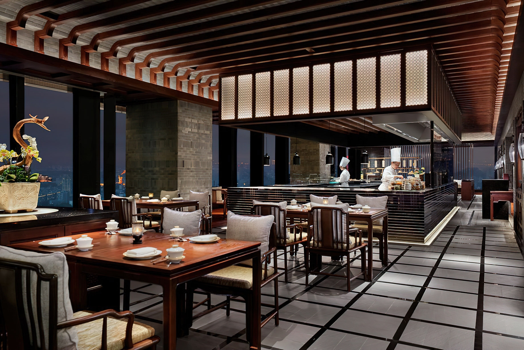 The Ritz-Carlton, Nanjing Hotel – Nanjing, China – Pin Ning Fu Restaurant