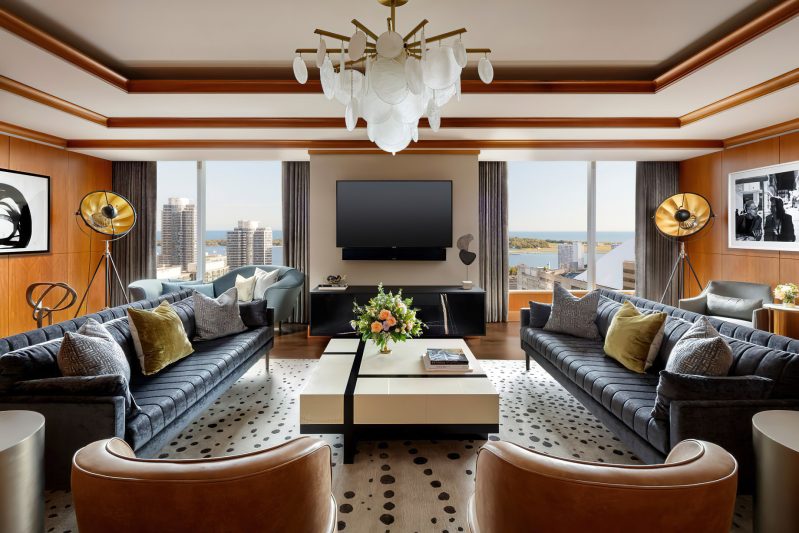 The Ritz-Carlton, Toronto Hotel - Toronto, Ontario, Canada - The Ritz-Carlton Suite Living Room