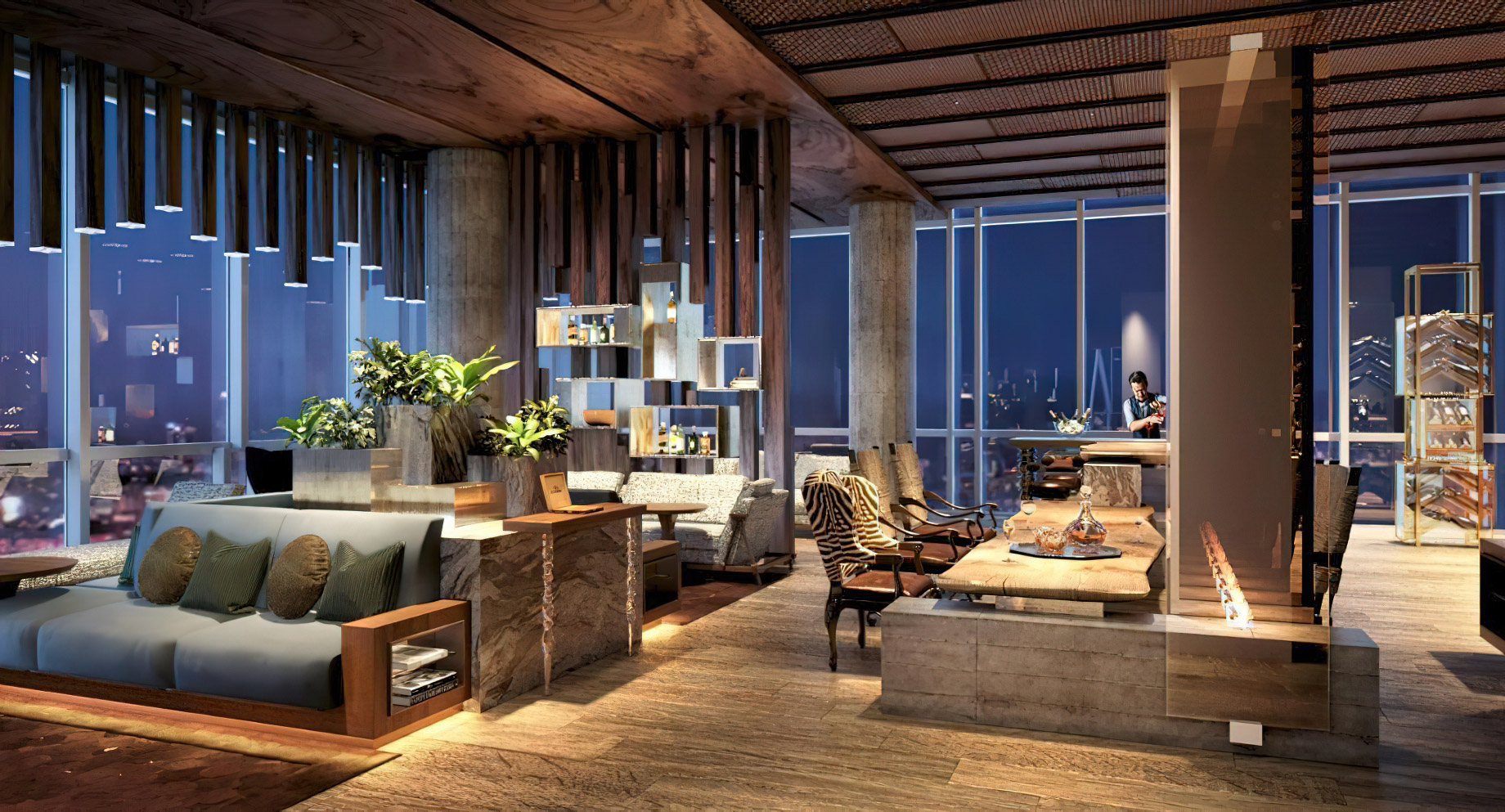 The Ritz-Carlton, Harbin Hotel - Harbin, China - Lounge