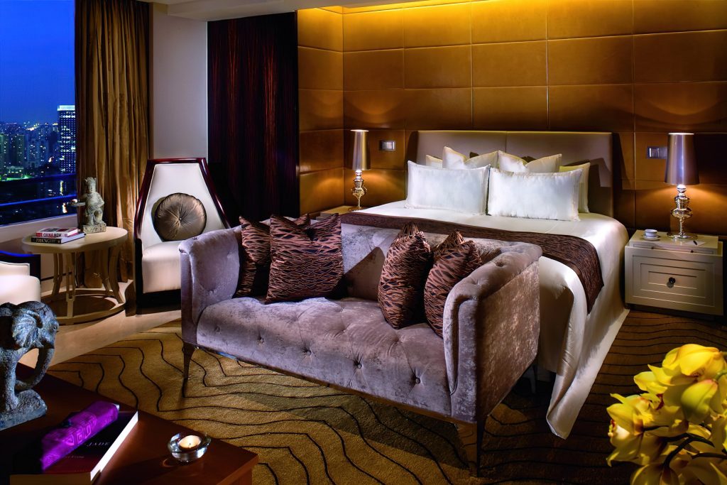 The Portman Ritz-Carlton, Shanghai Hotel - Shanghai, China - The Ritz-Carlton Suite Bedroom