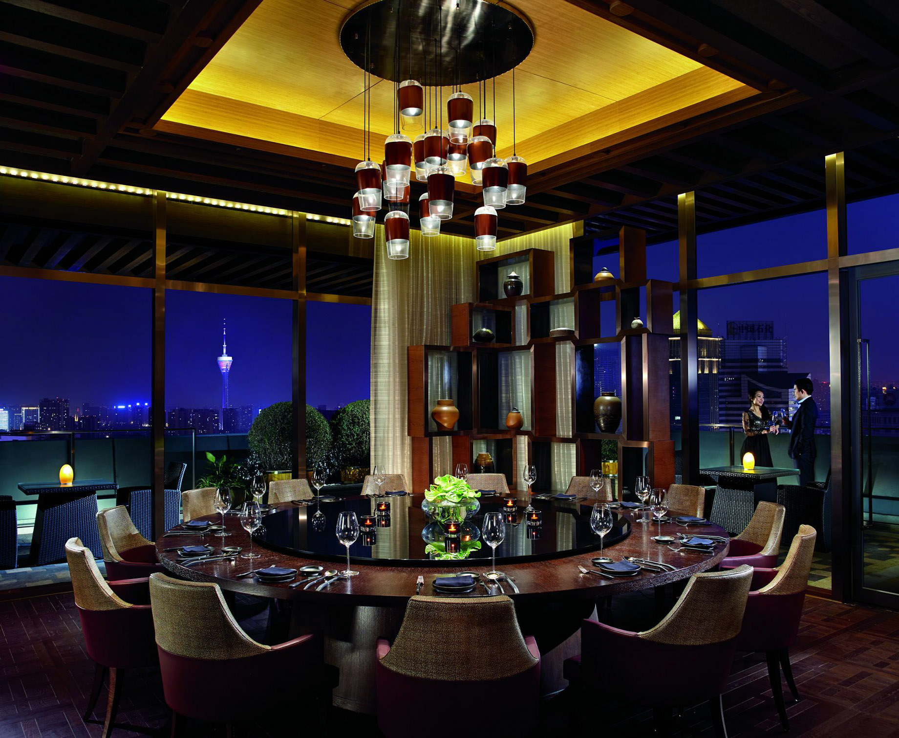The Ritz-Carlton, Chengdu Hotel - Chengdu, Sichuan, China - Flair Lounge Table