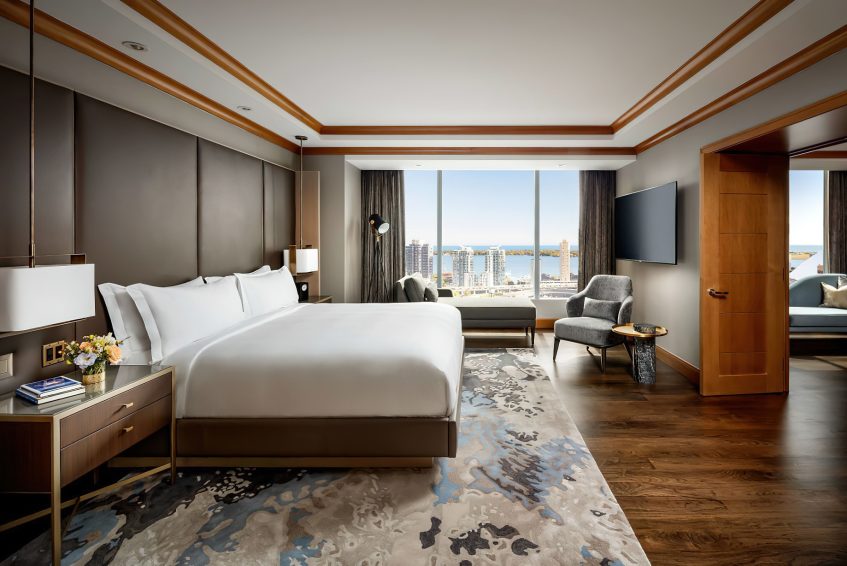 The Ritz-Carlton, Toronto Hotel - Toronto, Ontario, Canada - The Ritz-Carlton Suite Bedroom