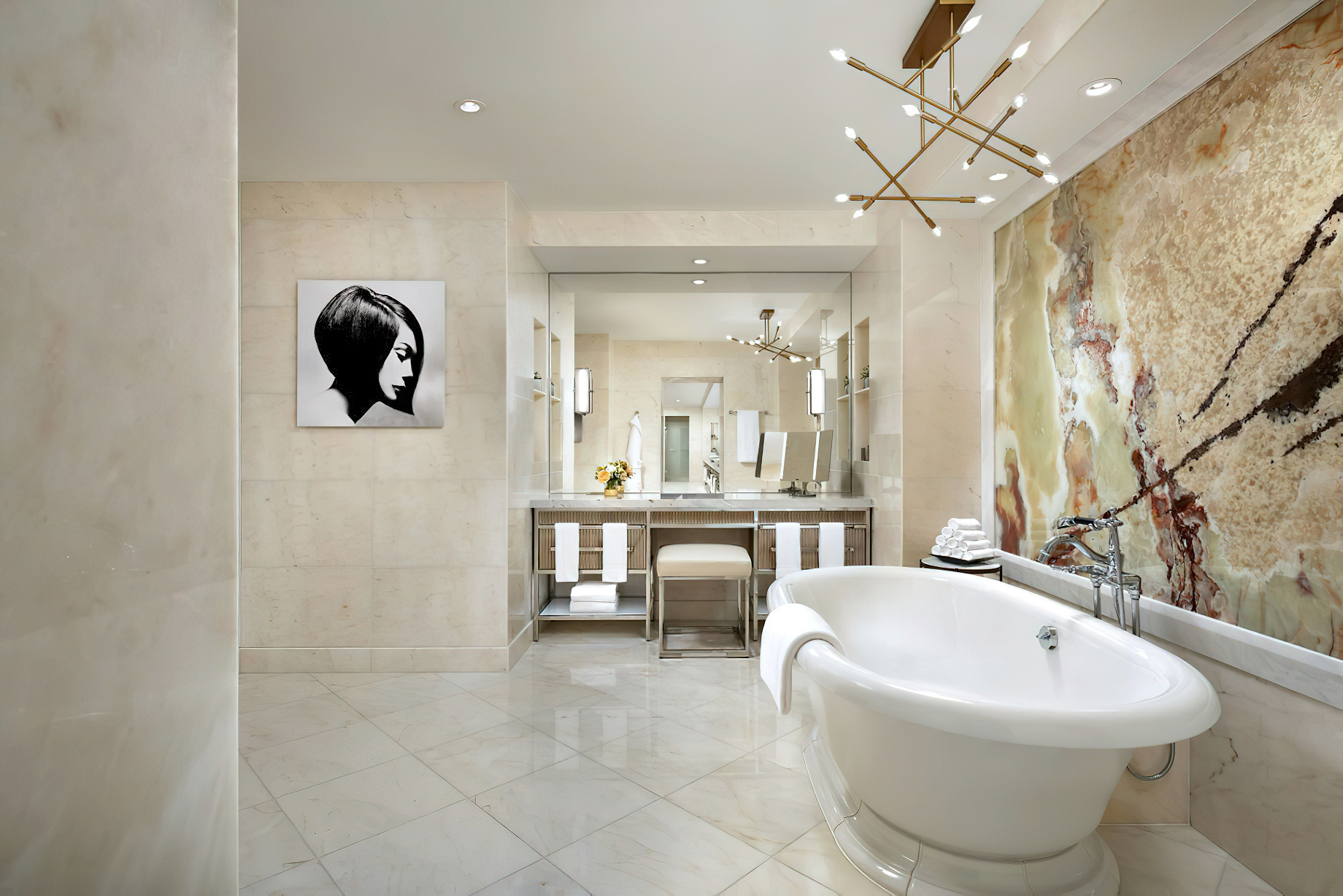 The Ritz-Carlton, Toronto Hotel – Toronto, Ontario, Canada – The Ritz-Carlton Suite Bsathroom