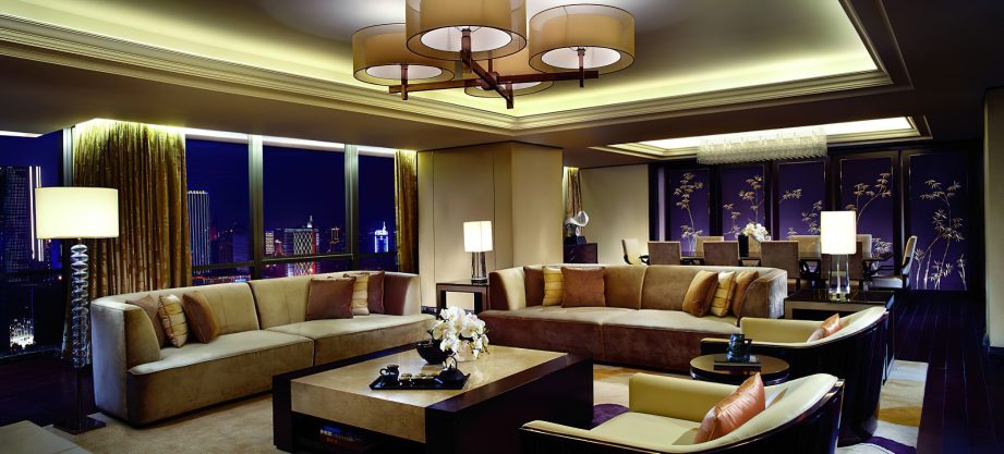 The Ritz-Carlton, Chengdu Hotel - Chengdu, Sichuan, China - Presidential Suite Living Area