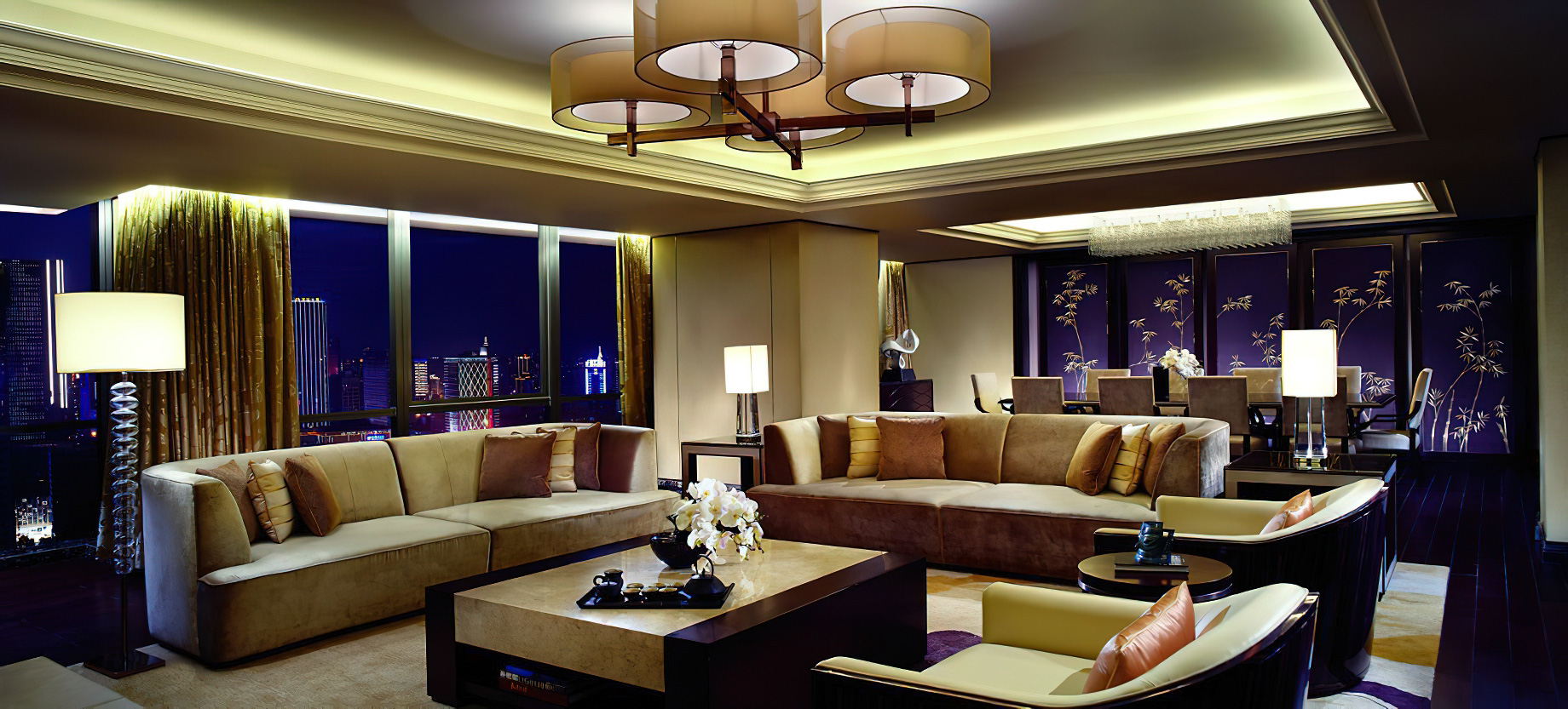 The Ritz-Carlton, Chengdu Hotel – Chengdu, Sichuan, China – Presidential Suite Living Area
