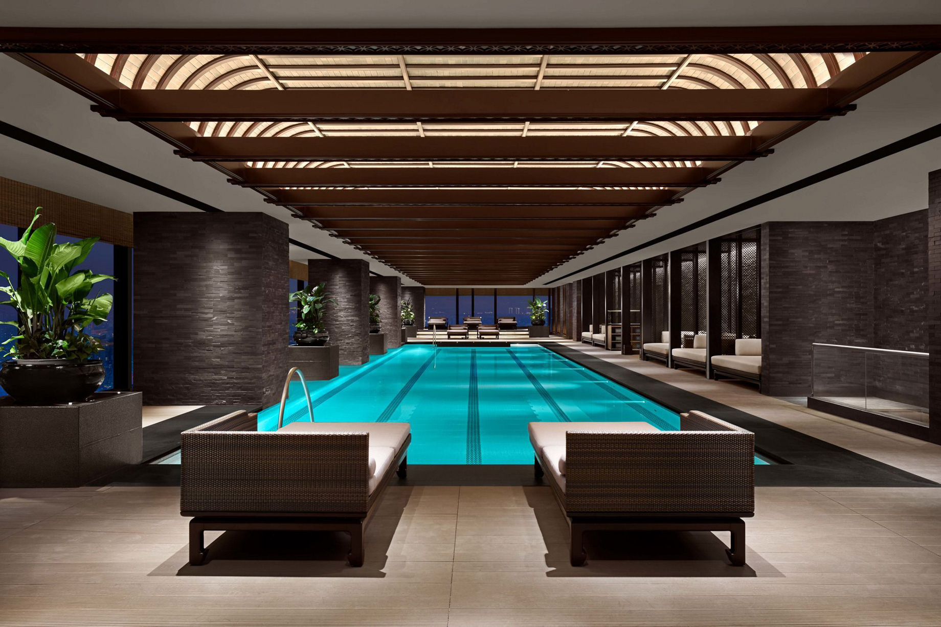 The Ritz-Carlton, Nanjing Hotel – Nanjing, China – Indoor Pool