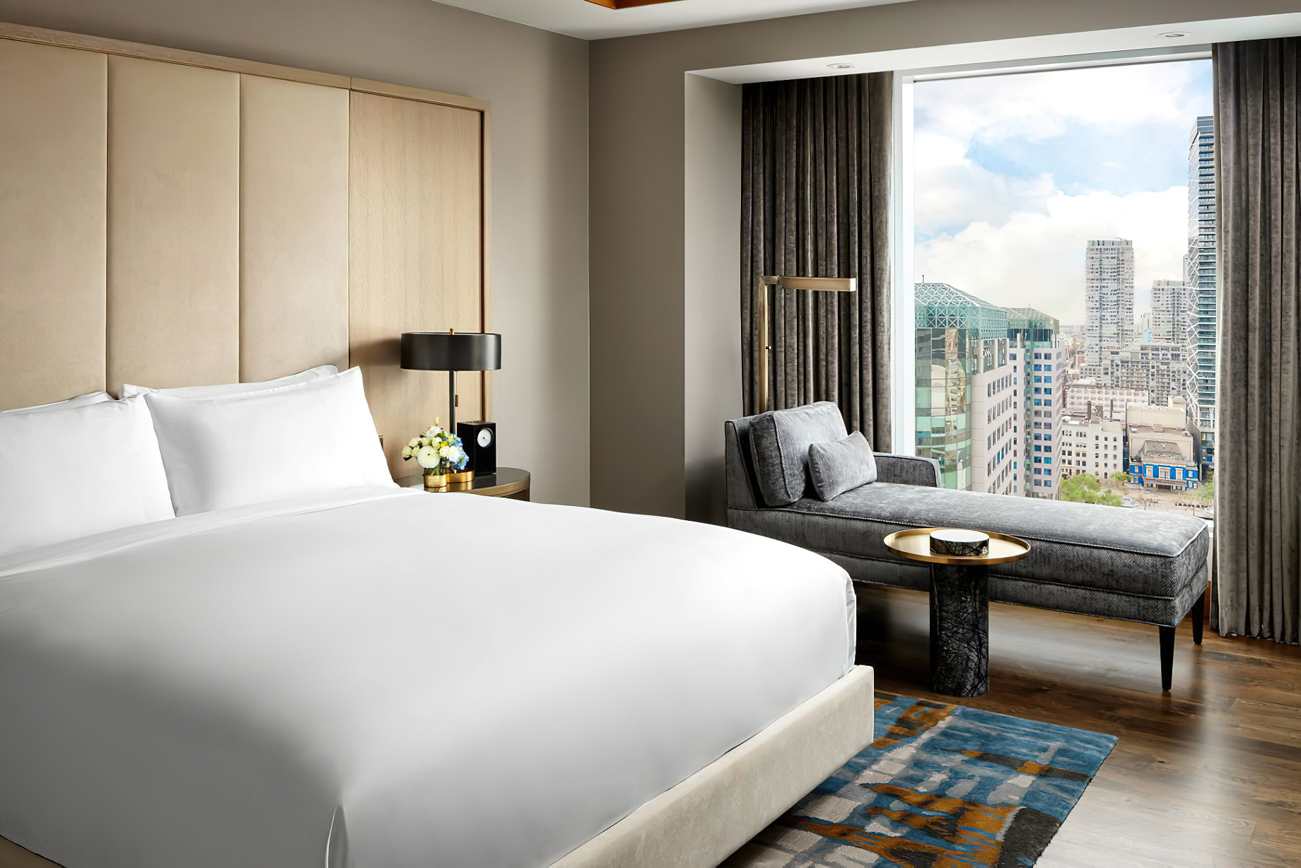 The Ritz-Carlton, Toronto Hotel – Toronto, Ontario, Canada – Wellington Suite Bedroom