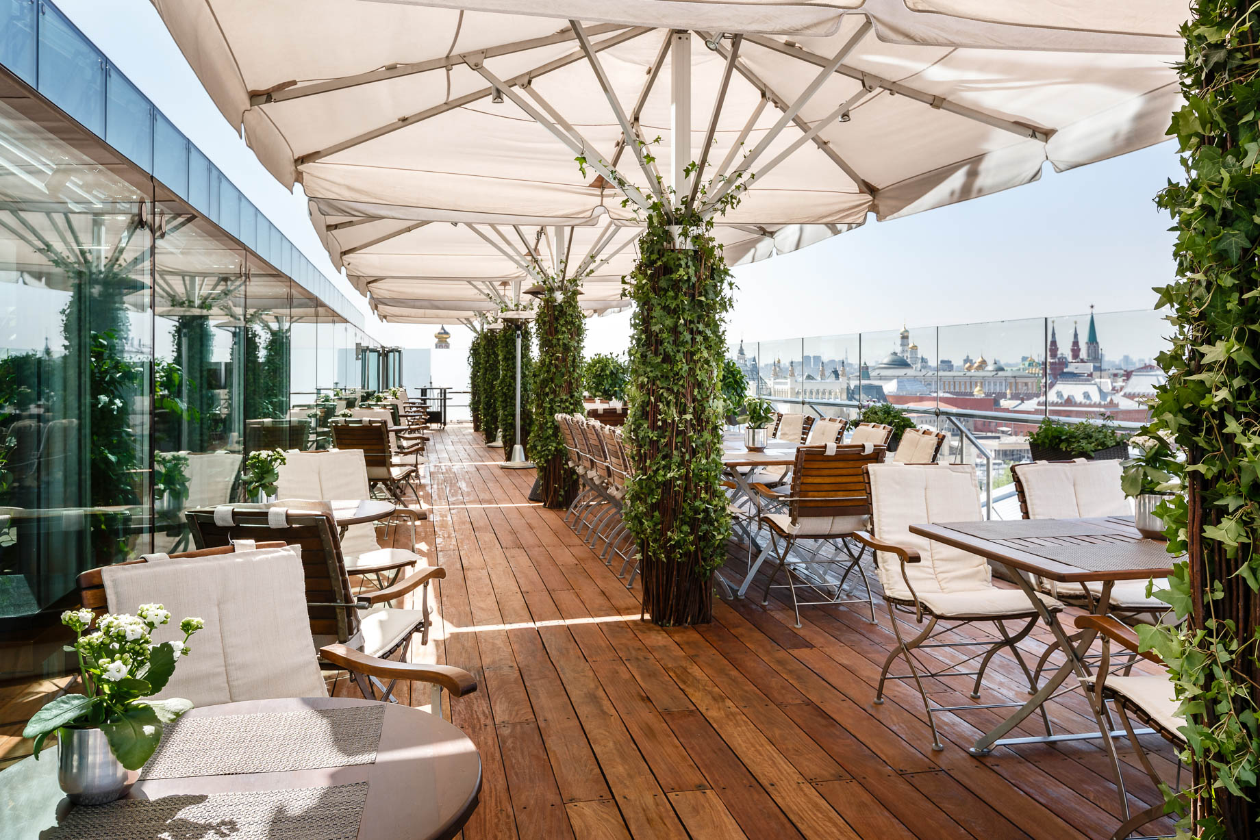 Ararat Park Hyatt Moscow Hotel - Moscow, Russia - Conservatory Lounge & Bar Outer Deck
