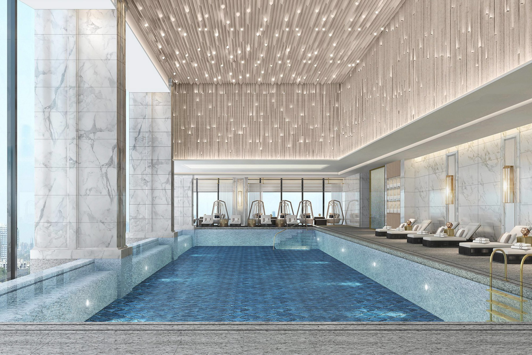 The Ritz-Carlton, Harbin Hotel – Harbin, China – Indoor Pool