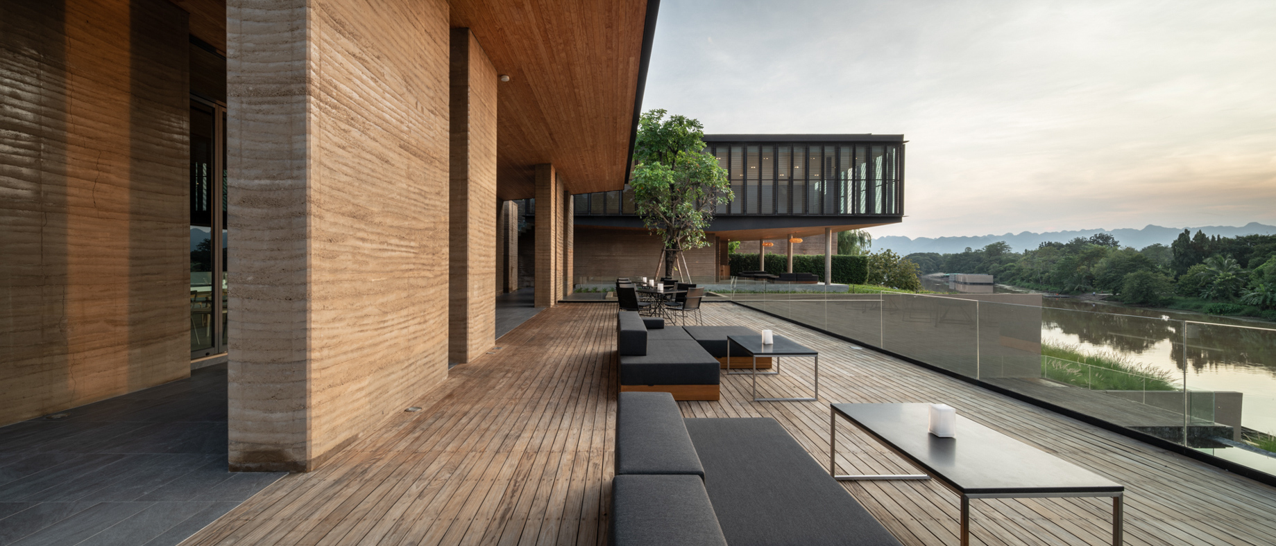 Tara Villa Riverkwai Resort – Kanchanaburi, Thailand – Outdoor Dining and Lounge