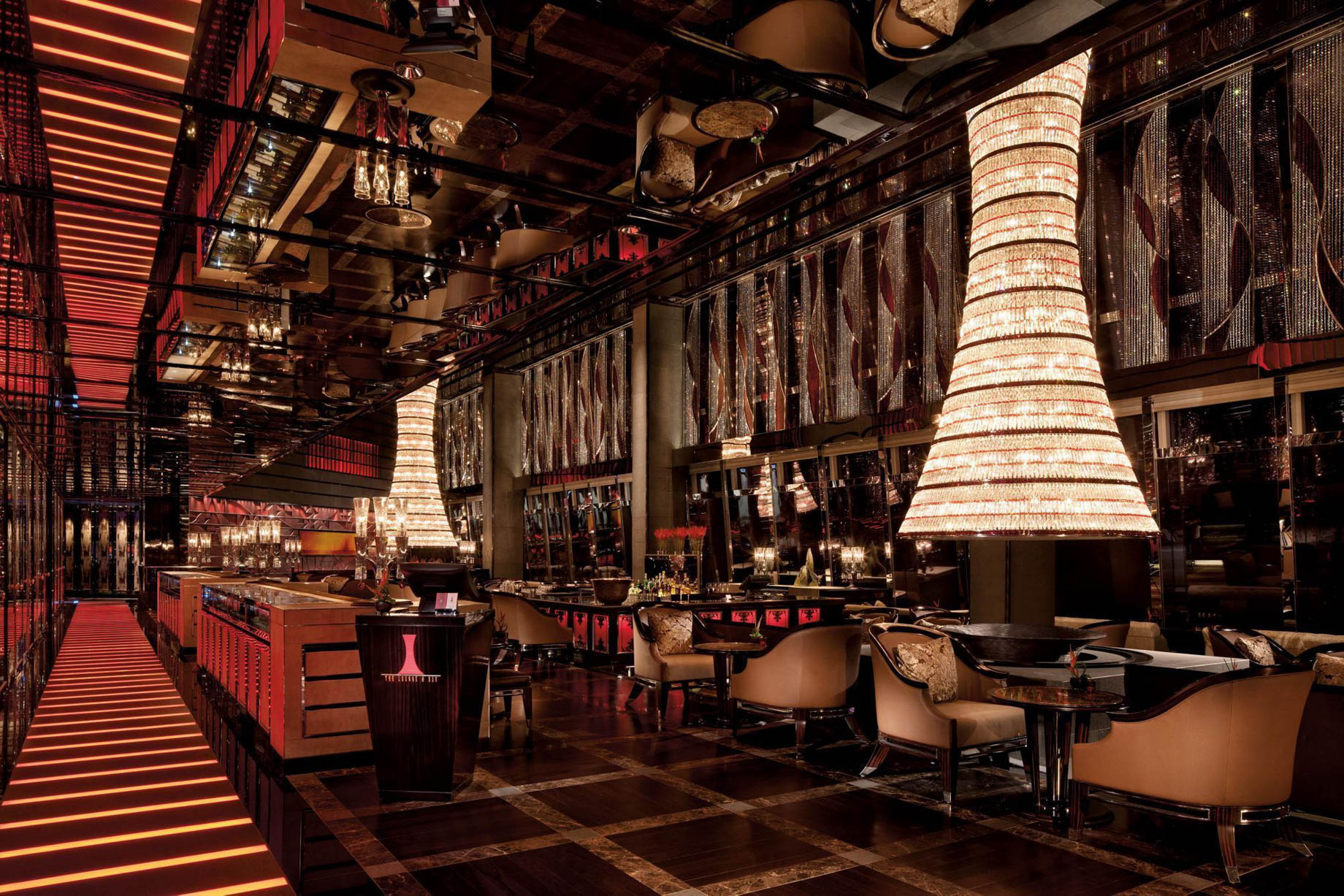 The Ritz-Carlton, Hong Kong Hotel – West Kowloon, Hong Kong – The Lounge & Bar Interior