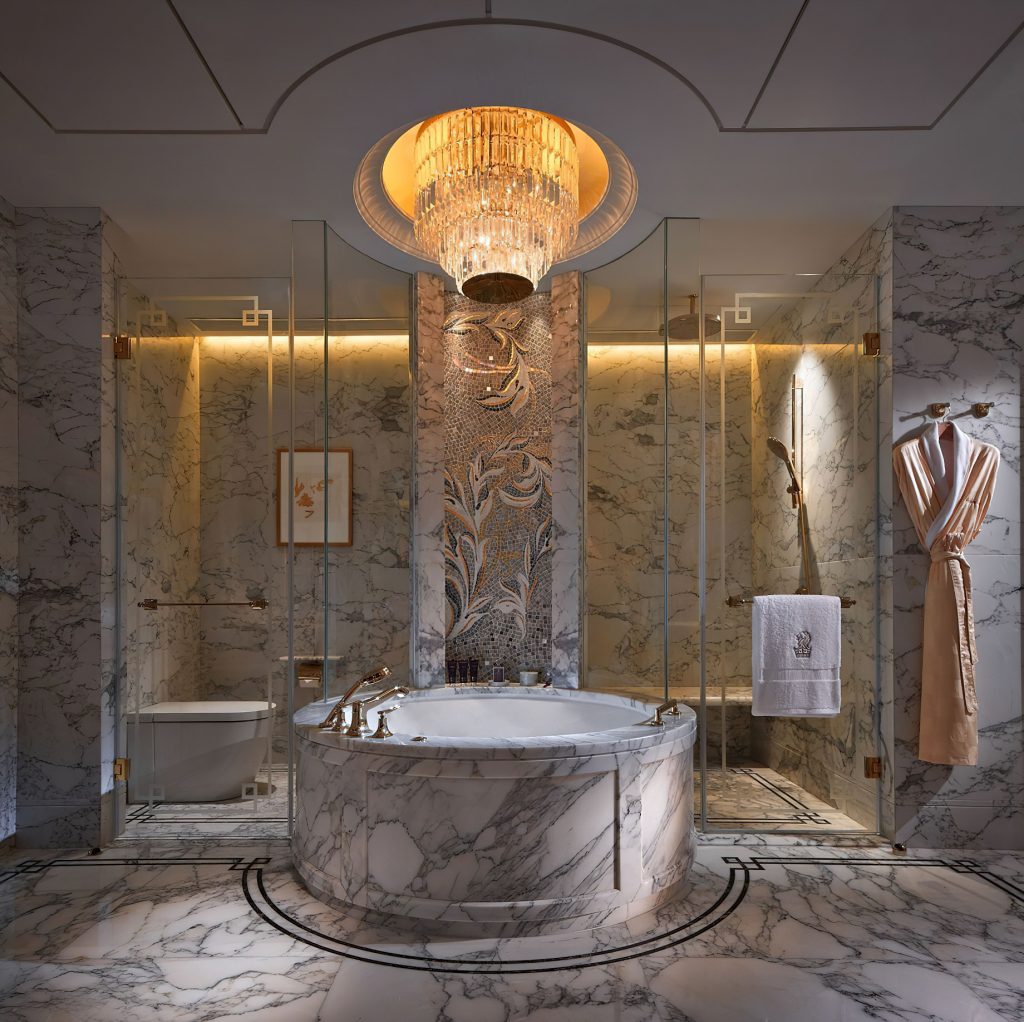 The Ritz-Carlton, Macau Hotel – Macau SAR, China – Premier Suite Bathroom