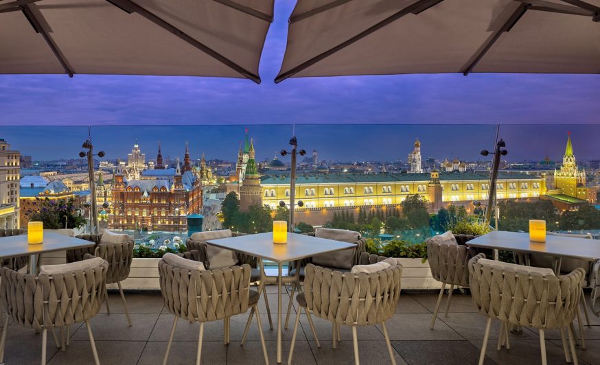 020 - The Ritz-Carlton, Moscow Hotel - Moscow, Russia - O2 Lounge By Genesis Terrace