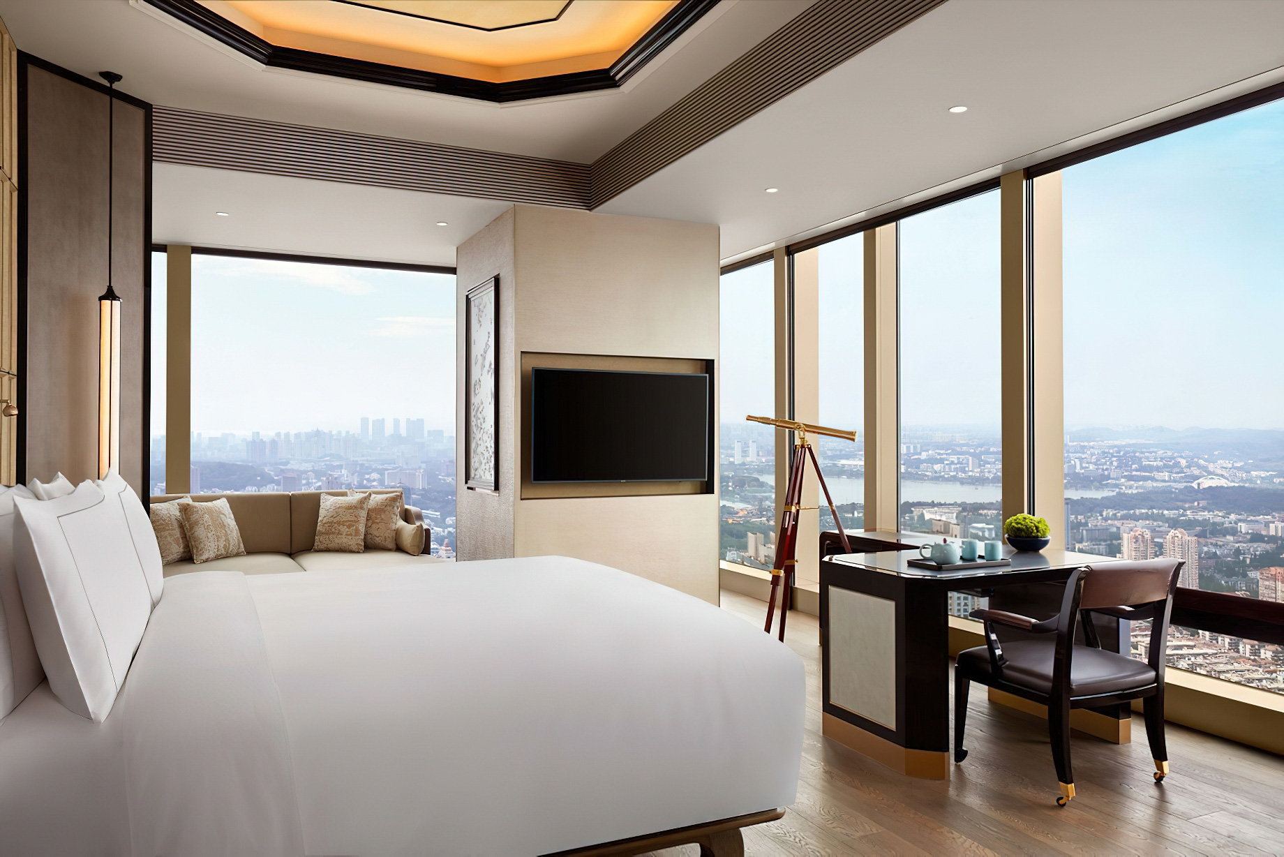The Ritz-Carlton, Nanjing Hotel – Nanjing, China – Premier Room View