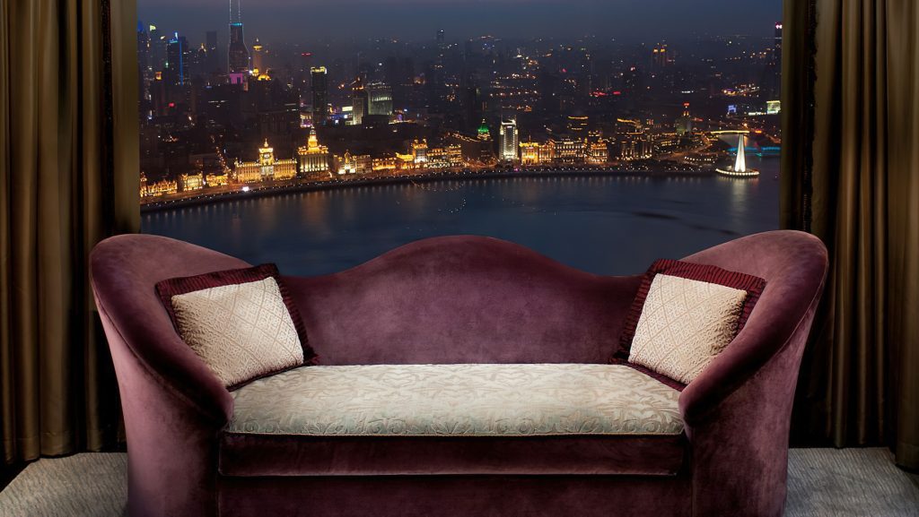 The Ritz-Carlton Shanghai, Pudong Hotel - Shanghai, China - The Ritz-Carlton Suite View