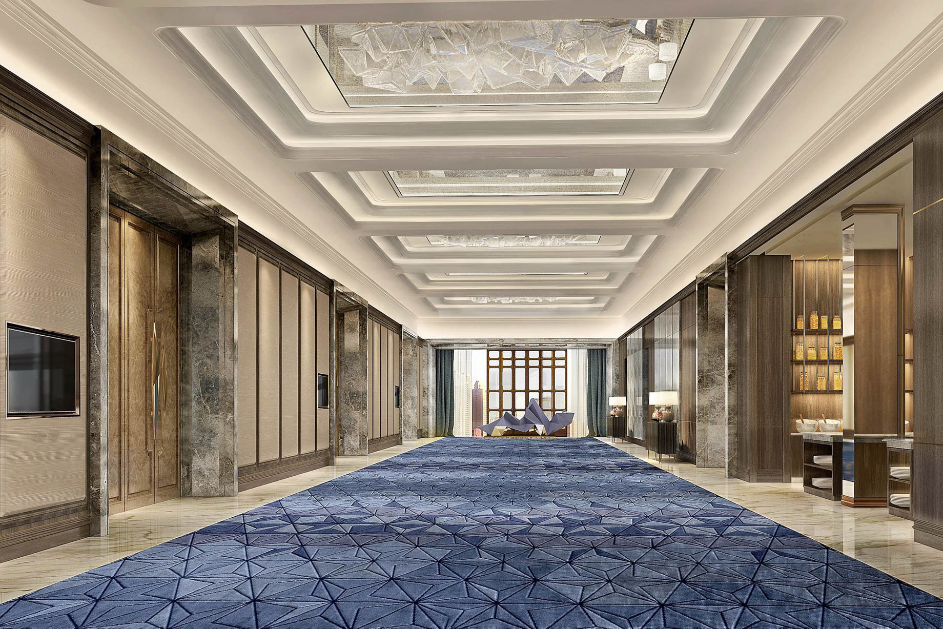The Ritz-Carlton, Harbin Hotel – Harbin, China – Ballroom Foyer